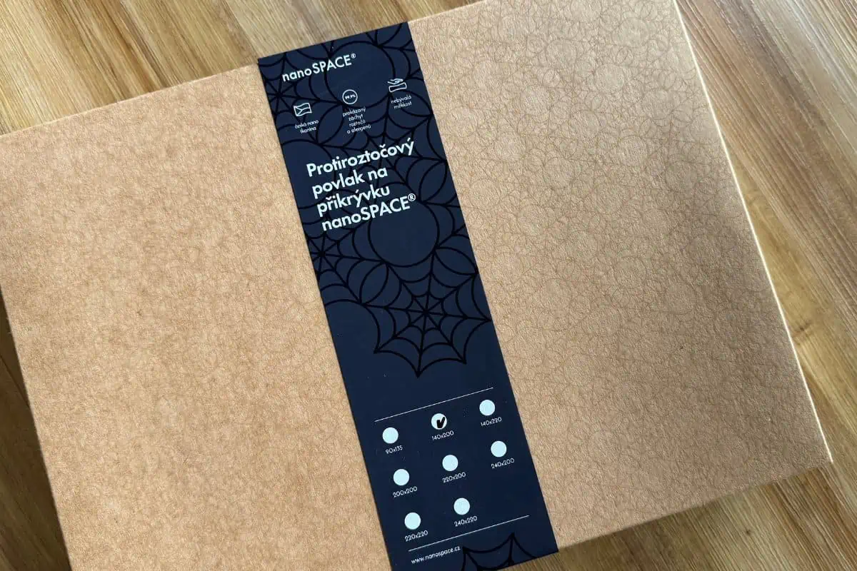 Recenze: Protiroztočový povlak na přikrývku pro alergiky nanoSPACE 2 Recenze: Protiroztočový povlak na přikrývku pro alergiky nanoSPACE