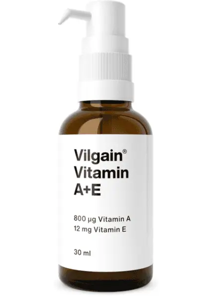 Recenze: Vilgain Vitamin A+E pro správnou činnost imunitního systému, zdravé oči a pokožku 3 Recenze Vilgain Vitamin A+E
