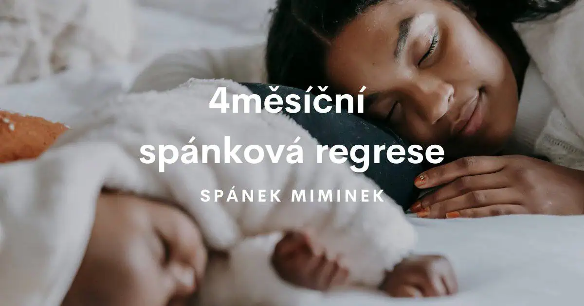 4 měsíce spánková regrese